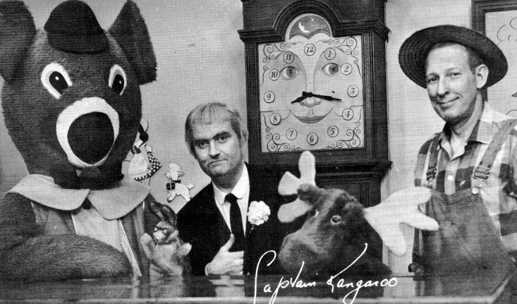 Old picture of Captain Kangaroo
