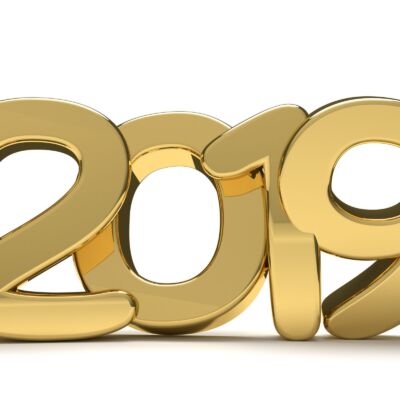 The year 2019 in gold numbers