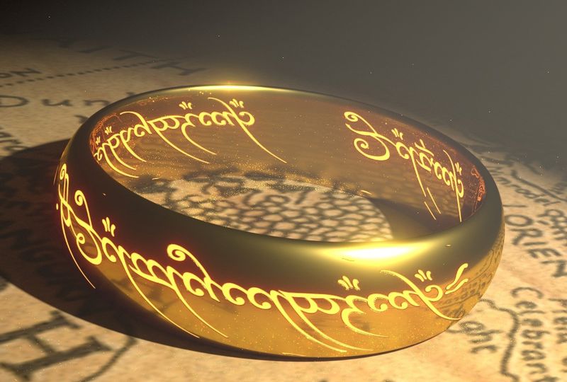 The One Ring from Lord of the Rings