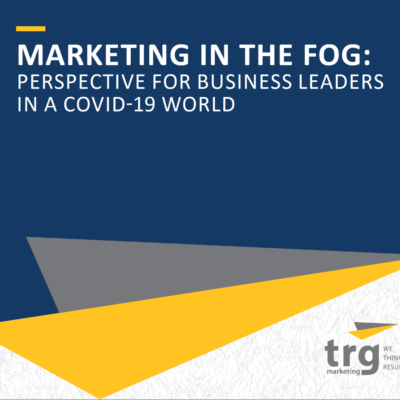 Cover of "Marketing in the Fog"