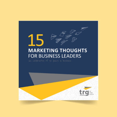 cover of 15 Marketing thoughts for business leaders