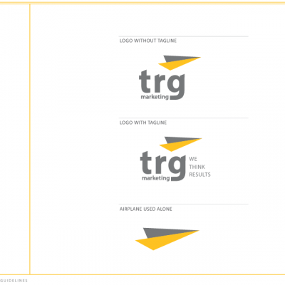 TRG Marketing's brand identity