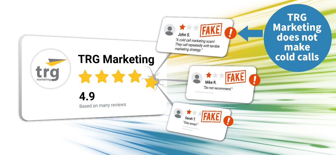TRG Marketing does not make cold calls - someone is impersonating us.